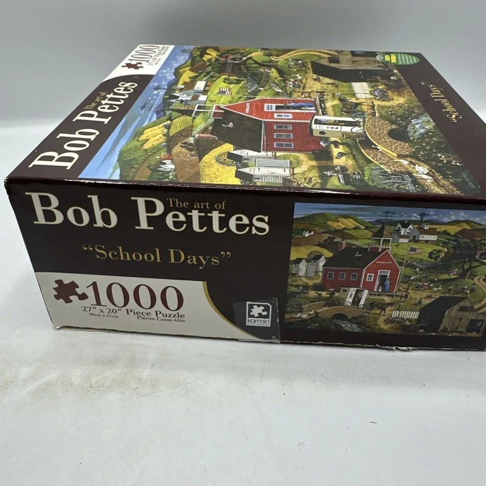 Karmin Puzzle, School Days by‎ Bob Pettes, 1000 Pieces Used 2015